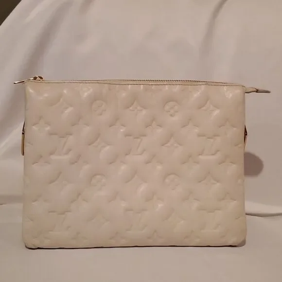 Authentic LOUIS VUITTON COUSSIN PM-Cream! - Picture 10 of 17